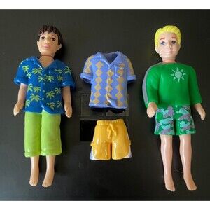 2 Vintage Polly Pocket Dudes